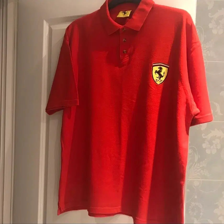 [BUNJANG] Ferrari PK T-Shirt XL (110) / 페라리 pk티셔츠  해외 xl(110)