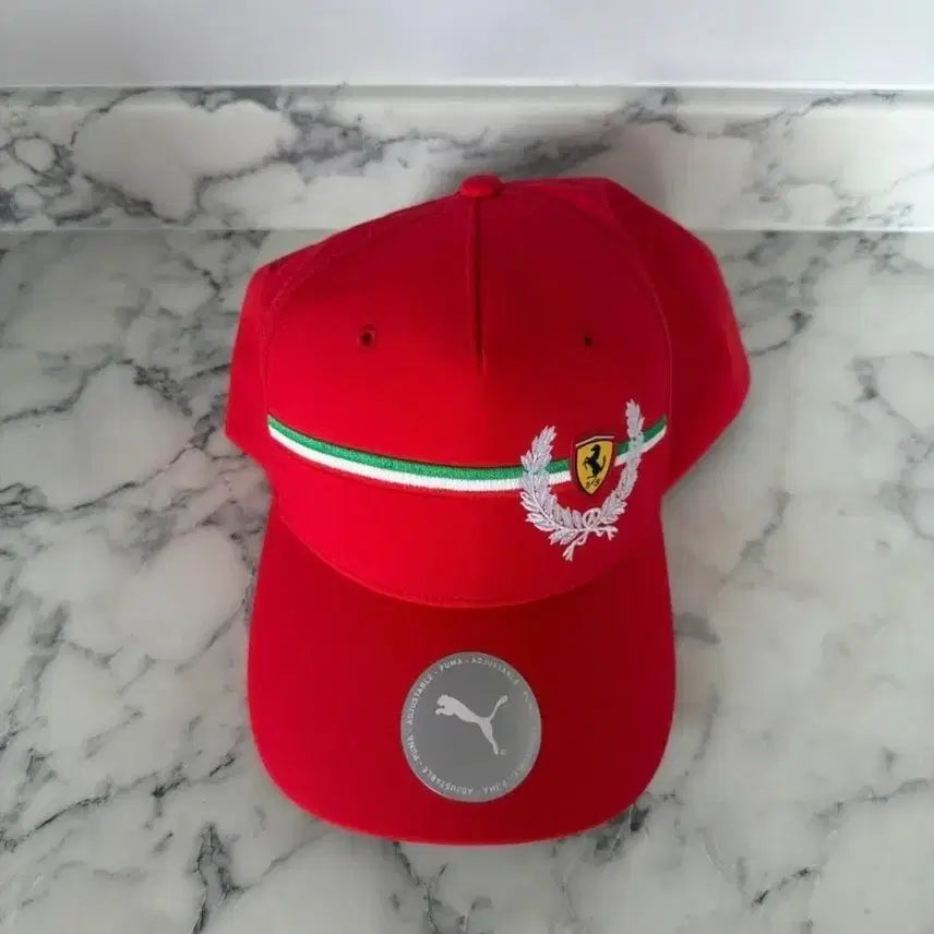 [BUNJANG] Ferrari Puma Collaboration Ball Cap Red / 페라리 푸마 볼캡 레드 새상품
