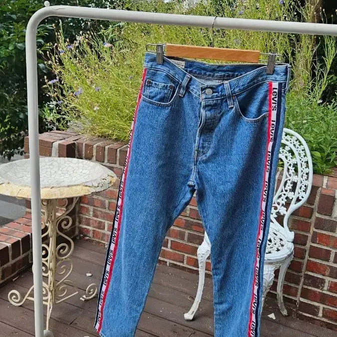 [BUNJANG] Levi's Logo Tape Denim Jeans / 리바이스