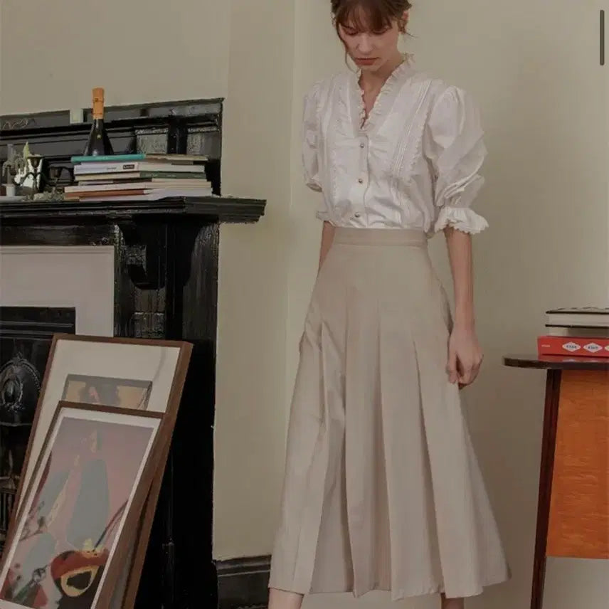 [BUNJANG] Lenina Vintage Shirt / 새상품 Lenina 르니나 빈티지 셔츠