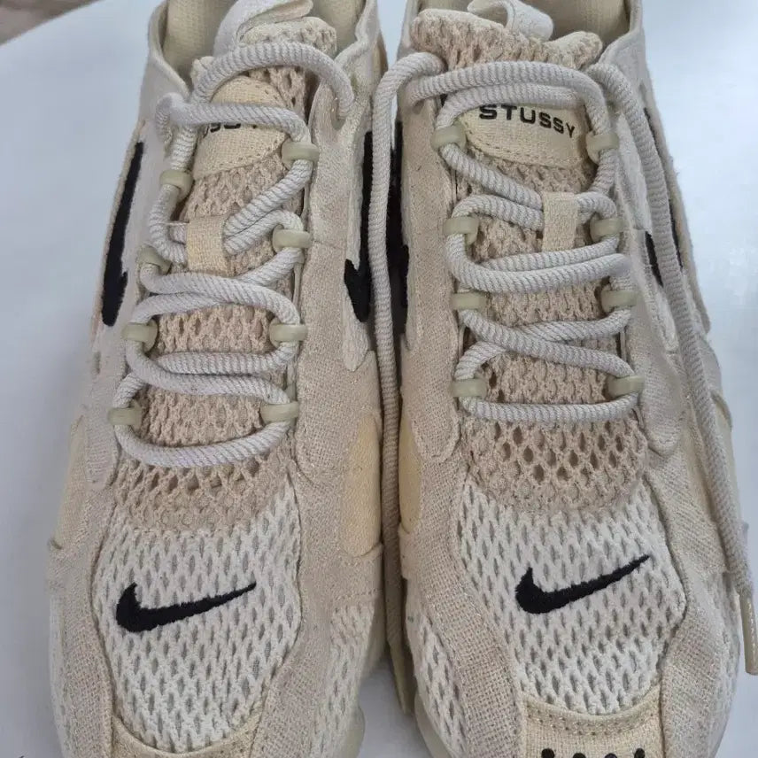 [BUNJANG] Nike x Stussy Air Zoom Spiridon Cage 2 Beige / 나이키 스투시 에어 줌 스피리돈 케이지 2 파텍