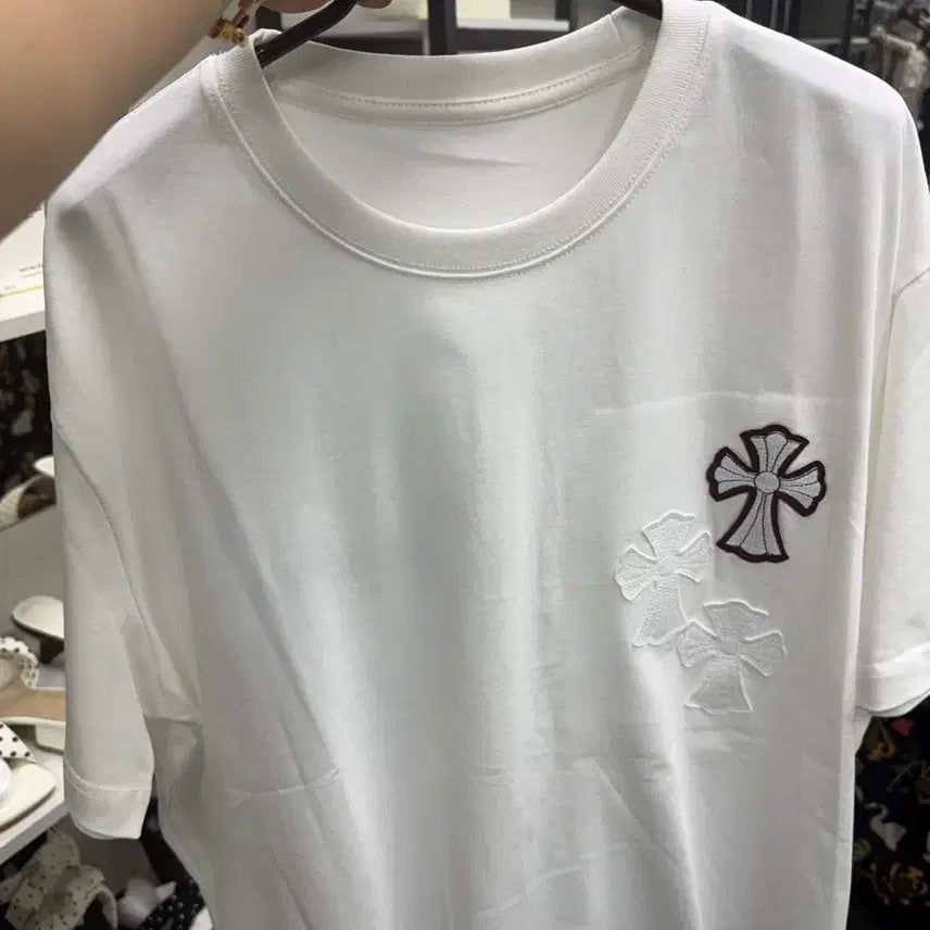 [BUNJANG] Chrome Hearts White T-Shirt / 티 셔츠