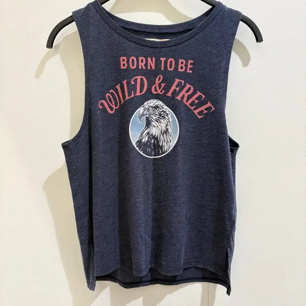 [BUNJANG] Hollister Graphic Tank Top XS / 홀리스터 그래픽 나시 XS / 새상품 품절 정품 빈티지 무드