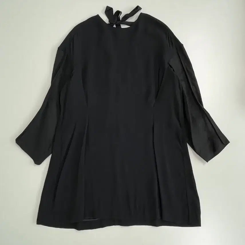 [BUNJANG] Marni Black Tie-Back Mini Dress / [정품] 마르니 블랙 타이백 미니 드레스