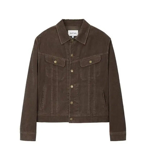 [BUNJANG] Artifects Corduroy Trucker Jacket M Brown / [M] 아트이프액츠 코듀로이 트러커 자켓