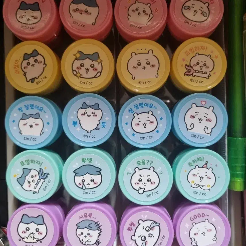 [BUNJANG] Cheekawa Stamp Set / 먼작귀 치이카와 스탬프 세트