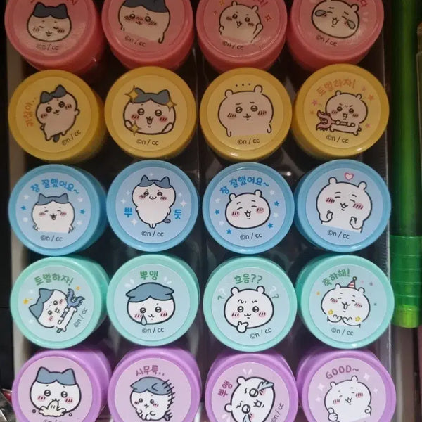 [BUNJANG] Cheekawa Stamp Set / 먼작귀 치이카와 스탬프 세트
