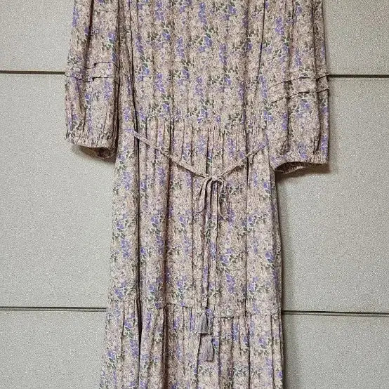 [BUNJANG] Thursday Island Floral Pattern Long Dress / 써스데이아일랜드 플로럴 패턴 롱 원피스