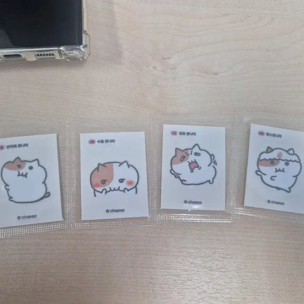 [BUNJANG] Jjonyami Ttibusil 3 Types / 쫀냐미 띠부실 교환 및 판매
