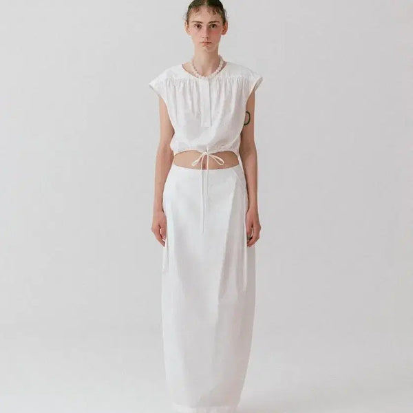 [BUNJANG] Atelier Edition Shirring Top & Skirt Set / 아뜰리에에디션 셔링탑&스커트(셋트판매),러브디자인컴퍼니