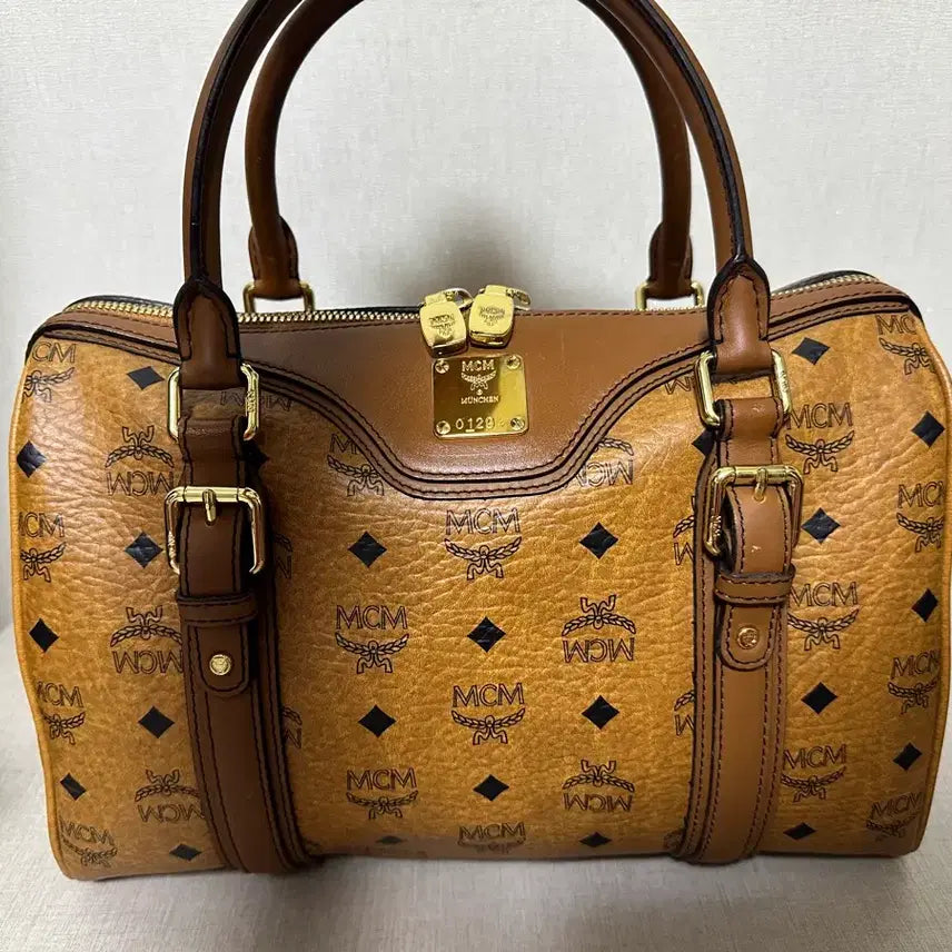 [BUNJANG] MCM Boston Bag / MCM 보스턴백(백화점 보증서O)