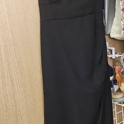 [BUNJANG] Zara Long Slit Slip Dress Black / M 새제품 자라 슬립 롱 트임 원피스 블랙