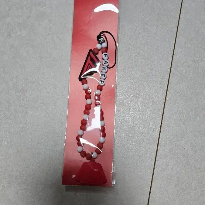 [BUNJANG] Festivor Bead Strap FAKER Red / 페스티버 비즈 스트랩 FAKER 레드 2025