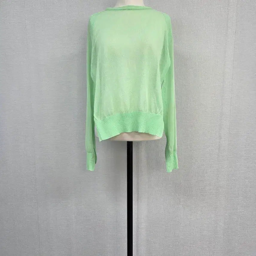 [BUNJANG] System Sheer Cover-up Knit / 시스템 시스루 커버업 니트