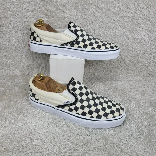 [BUNJANG] Vans Checkerboard Slip-On / 구제짱짱맨 255 반스 체커보드 슬립온