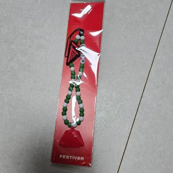 [BUNJANG] FESTIVER 2025 Owner Beaded Strap / FESTIVER 비즈 스트랩 2025 오너 티원