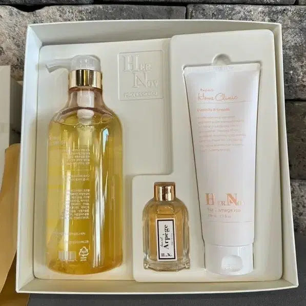 [BUNJANG] Ernov Shampoo + Home Clinic + Arpège Oil Set / 에르노브 샴푸+홈크리닉+아르페쥬오일 세트