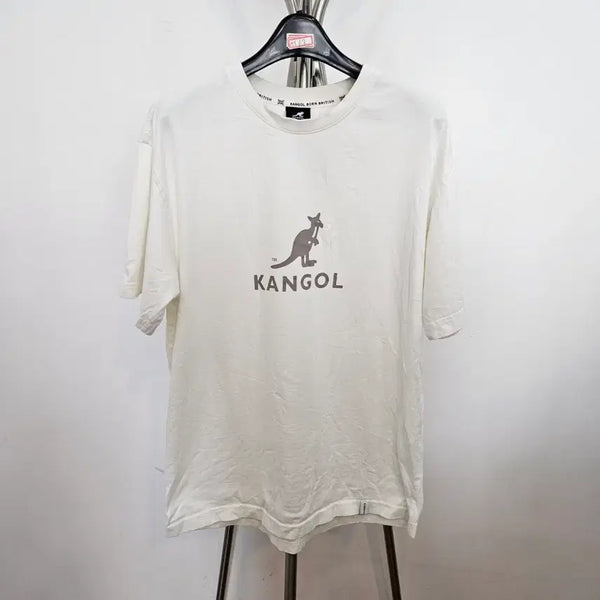 [BUNJANG] Kangol Cotton T-Shirt / 캉골 반팔 티셔츠 M