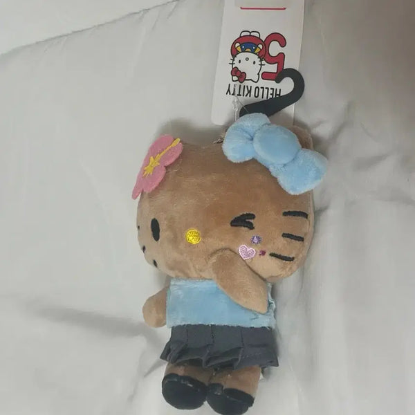 [BUNJANG] Sanrio Hello Kitty Keychain Set / 정품 헬로키티 키링 교복키티 태닝키티 갸루키티