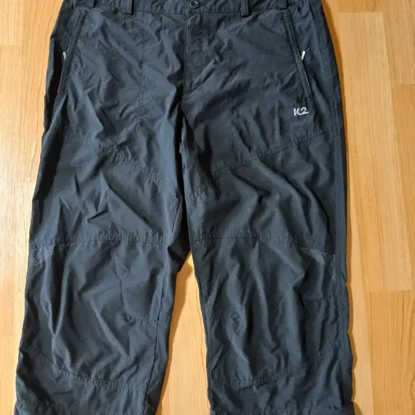 [BUNJANG] K2 Black 7-Minute Length Pants / K2   블랙 7부 바지