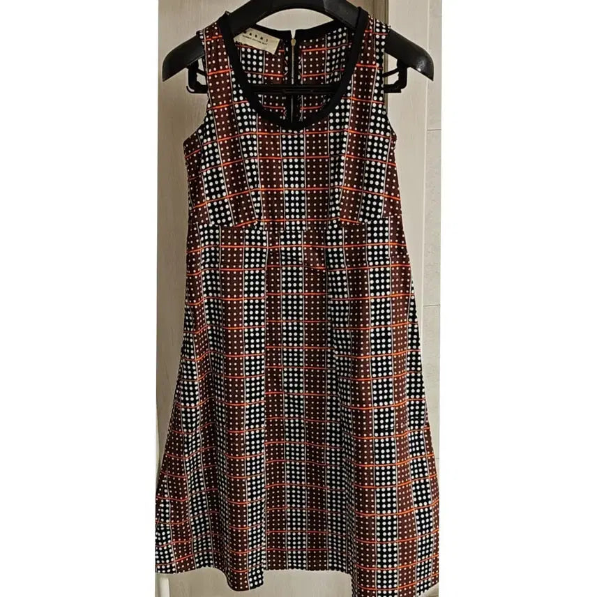 [BUNJANG] Marni Check Pattern Dress Size 38 / 마르니 체크 패턴 원피스 38