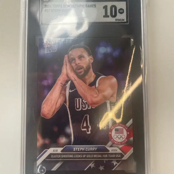 [BUNJANG] Stephen Curry 2024 Olympics Game Card SGC 10 / 스테판 커리 2024 올림픽 게임 카드 SGC 10