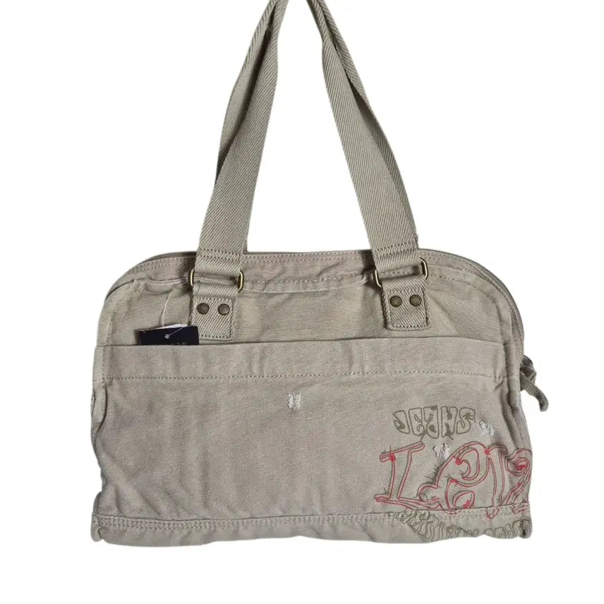 [BUNJANG] Levi's 00s Y2K Vintage Canvas Tote Bag Sand Beige / Levi's) 00s 리바이스 Y2K 빈티지 캔버스 토트백 샌드 베이지