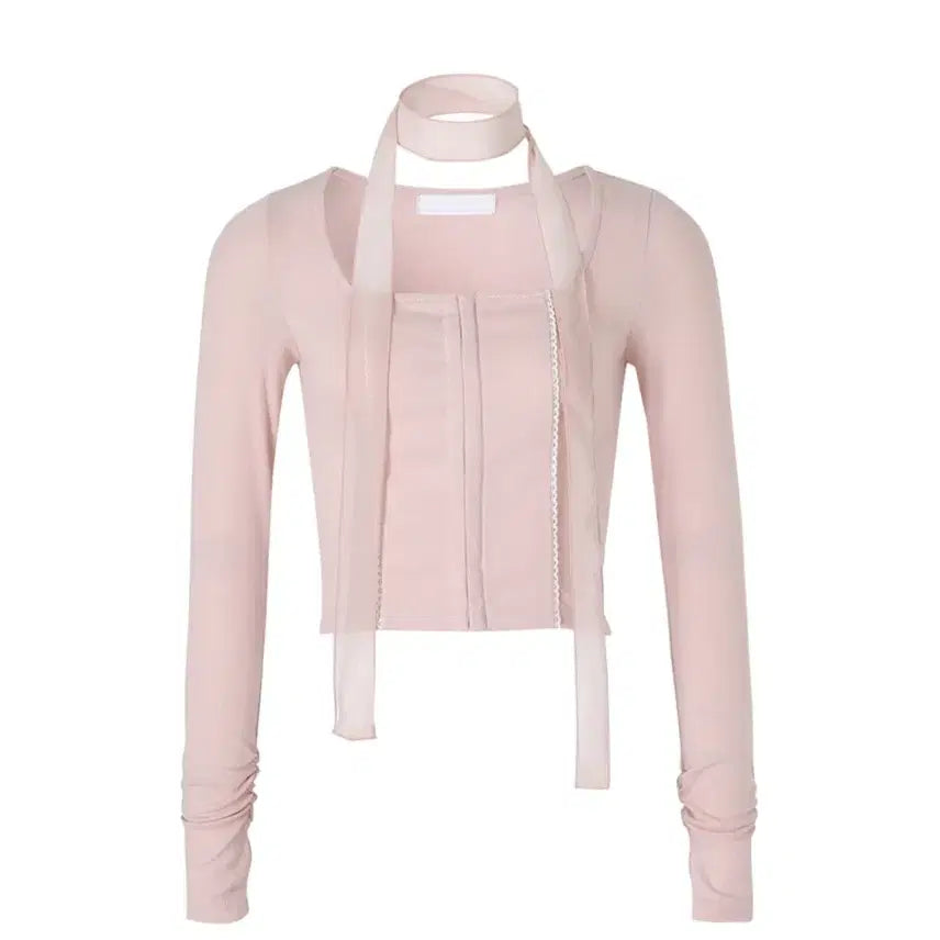[BUNJANG] Not Your Rose Celine Top Pink / 새상품) 낫유어로즈 셀린 탑 핑크