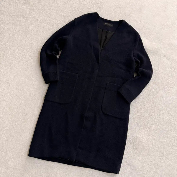 [BUNJANG] Sisley Long Cardigan Coat / 44 시슬리 롱 가디건 코트 0701G