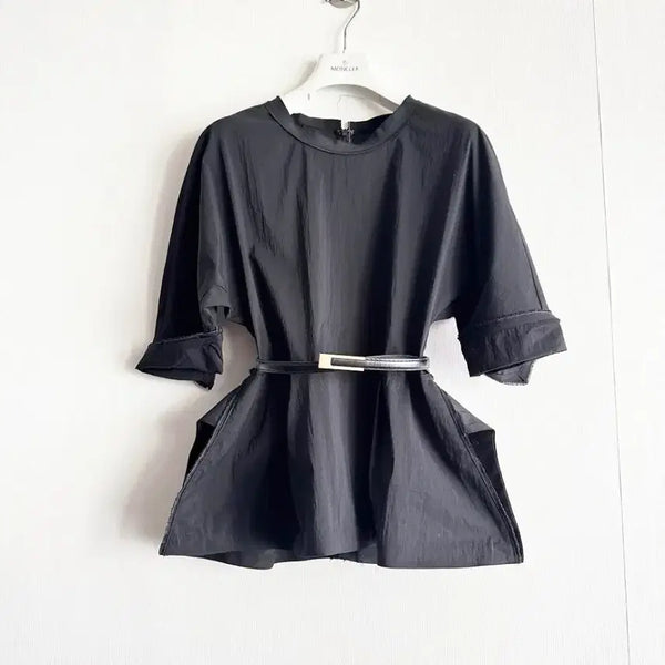 [BUNJANG] Mine Silk Blouse / 한섬 마인 실크 블라우스