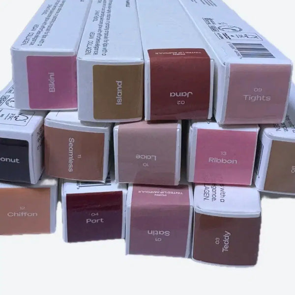 [BUNJANG] Logiqueem PDRN Tinted Lip Ampoule Full Set / 로지킴 PDRN 틴티드 립 앰플 전색상 틴트 립글로즈 립밤
