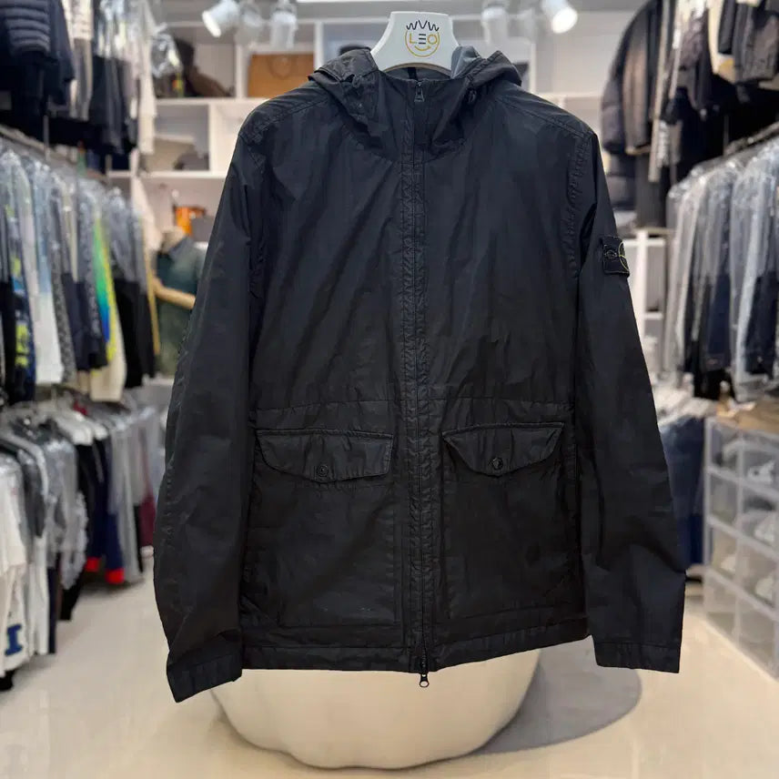 [BUNJANG] Stone Island Membrana Jacket / [리오브전포점] 스톤아일랜드 멤브라나 바람막이 자켓 L
