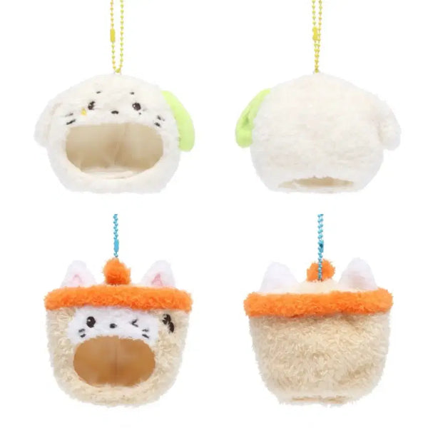 [BUNJANG] NCT WISH "Ryon Ryon" + "Bubble Nyan" Doll Hat Keychain Bundle Set / NCT WISH 인형 모자 키링 (룐룐 버블냥 일괄)