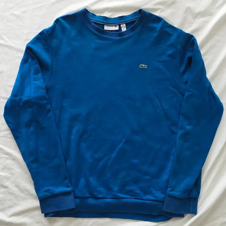 [BUNJANG] Lacoste Crewneck Sweatshirt Blue XL / 라코스테 맨투맨 블루 XL