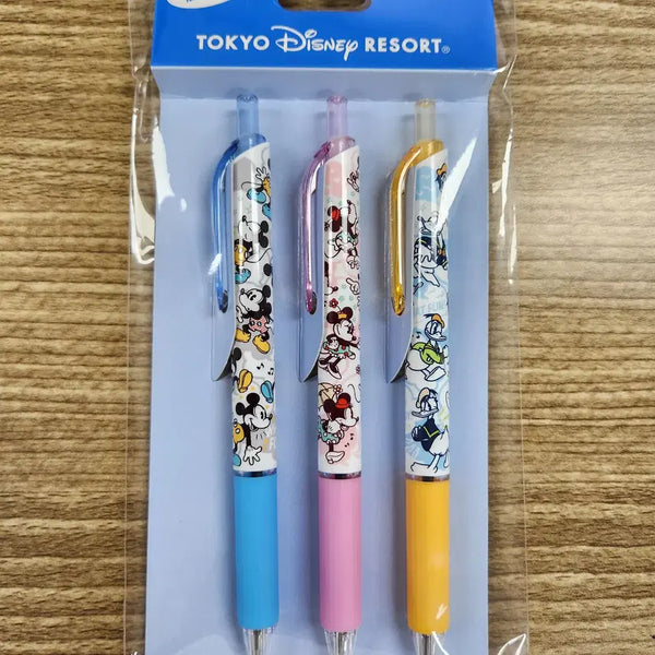 [BUNJANG] Tokyo Disneyland Pen Set (3 pcs) / 도쿄 디즈니랜드 펜 세트 (3개)