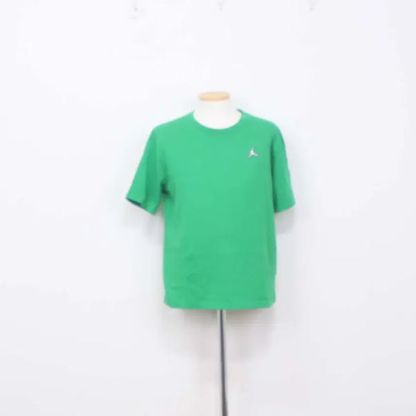 [BUNJANG] Nike Air Jordan Women's Round Neck Short Sleeve T-Shirt Green Size M / [정품] 나이키 에어조던 여성 라운드 반팔 티셔츠 M사이즈 정인샵