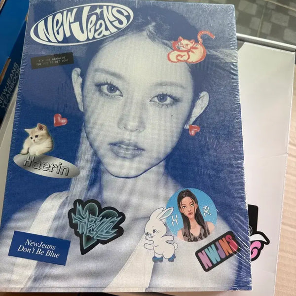 [BUNJANG] NewJeans Haerin Blue Book Album (Sealed) / 해린 블루북 뉴진스 앨범 미개봉