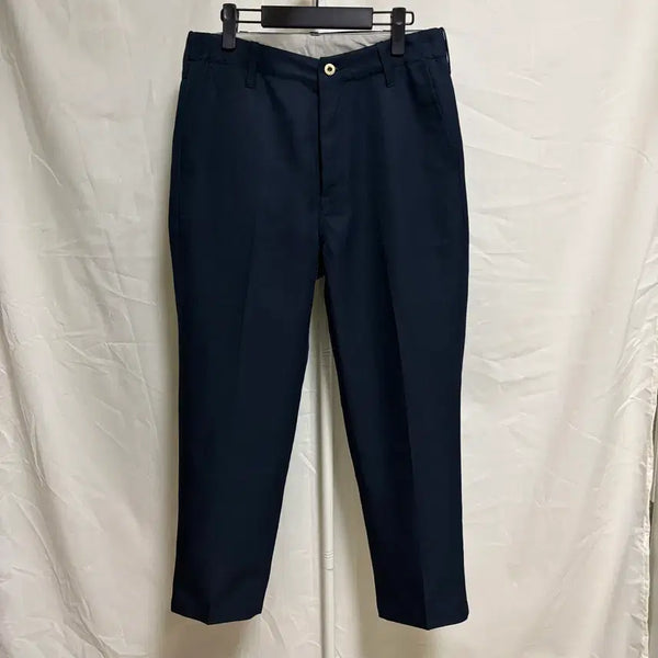 [BUNJANG] Universal Overall Center Press Slim Fit Slacks Navy M / 유니버셜 오버롤 센터프레스 슬랙스 / 네이비, M