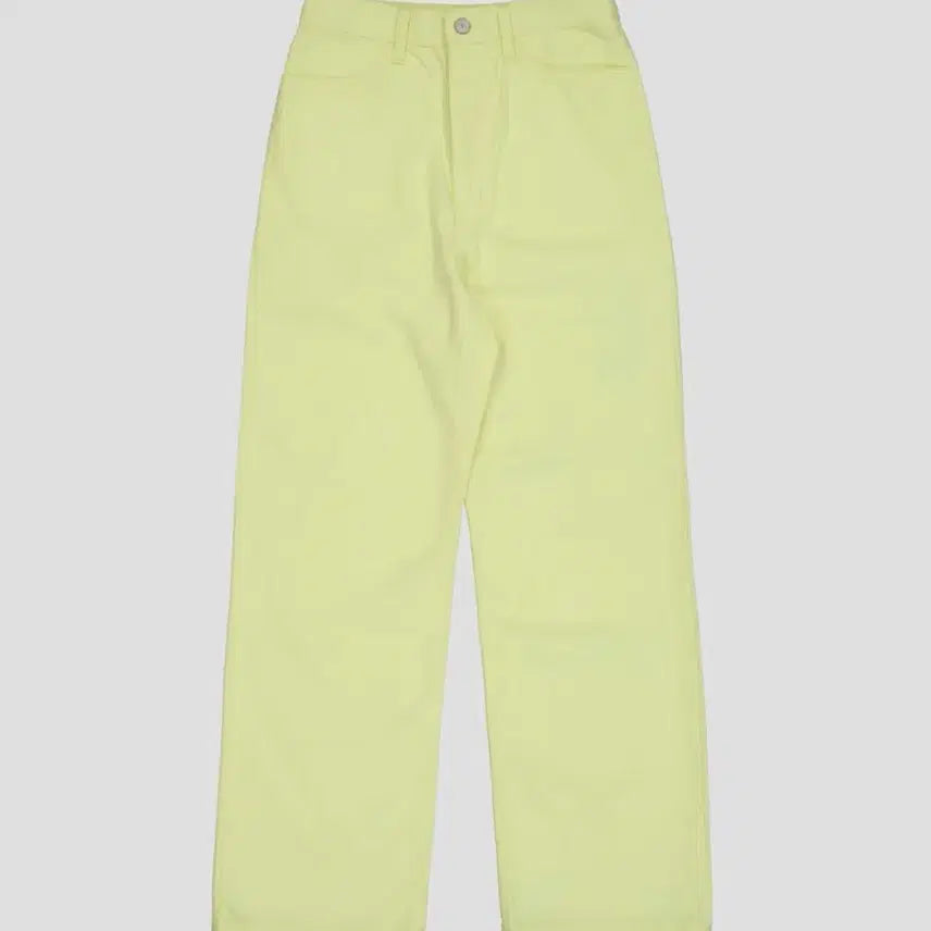 [BUNJANG] KIMAURO Vivid Cotton Pants Neon / 미착용) 키마우라 비비드 코튼 팬츠 네온