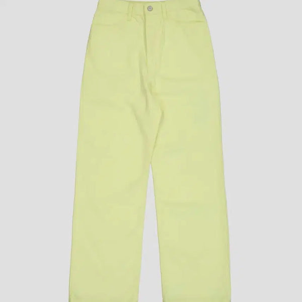 [BUNJANG] KIMAURO Vivid Cotton Pants Neon / 미착용) 키마우라 비비드 코튼 팬츠 네온