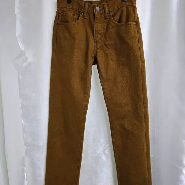 [BUNJANG] Levi's 505 Camel Denim Pants / 리바이스 505 카멜색 데님 팬츠 (2229)