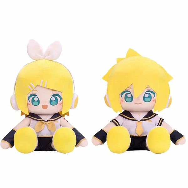 [BUNJANG] Kagamine Rin Len Large Plush Set / [공식] 카가미네 린 렌 대형누이 일괄