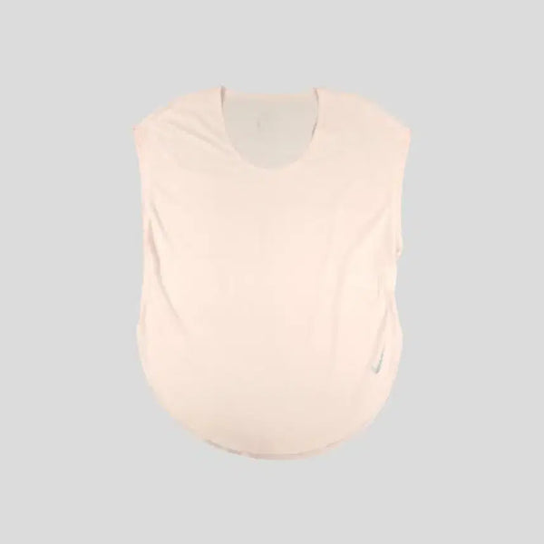 [BUNJANG] Nike Baby Pink Reflective Swoosh Logo Dri-FIT Singlet Running Top / 나이키 베이비핑크 리플렉티브 스우시 로고 드라이핏 기능성 싱글렛 러닝 슬
