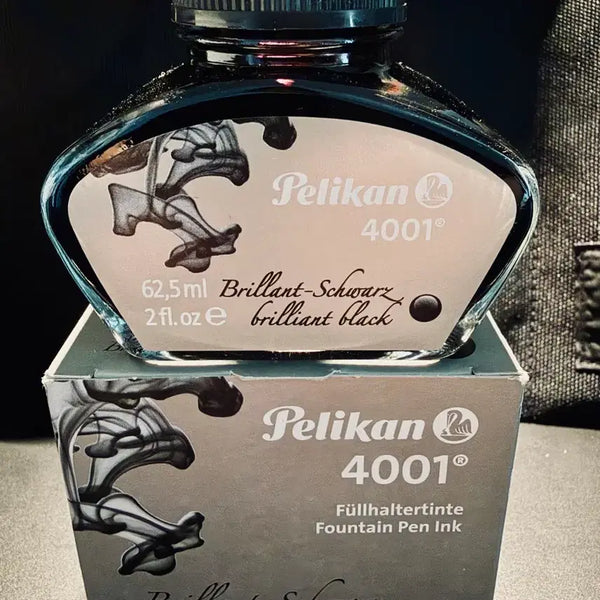 [BUNJANG] Pelikan 4001 Fountain Pen Ink - Brilliant Black, 62.5ml / 펠리칸 4001 병 잉크 - Brilliant Black, 62.5ml