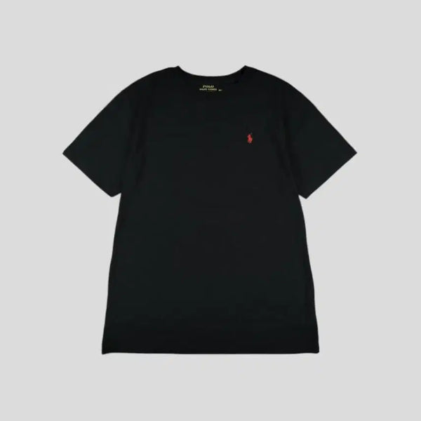 [BUNJANG] Polo Ralph Lauren Black Red Pony Cotton Short Sleeve T-Shirt S / 폴로랄프로렌 블랙 레드포니 코튼 반팔 티셔츠 S