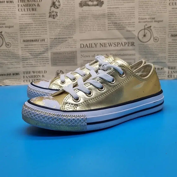 [BUNJANG] Converse All Star Gold Sneakers / 컨버스 올스타 골드 스니커즈 220