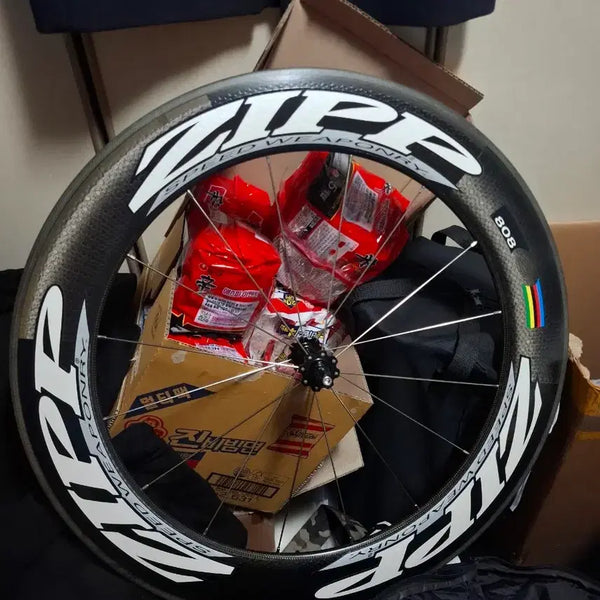 [BUNJANG] ZIPP 808 Speedway Old Model Front Wheel / 짚 808 스피드웨폰 구형 프론트 무하자