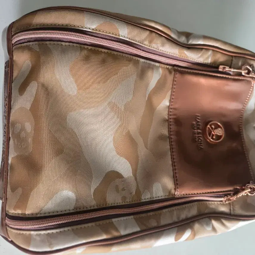 [BUNJANG] Mark &ロナ Camo Skull Golf Shoe Bag / 마크앤로나 카모 스컬 골프 슈즈백