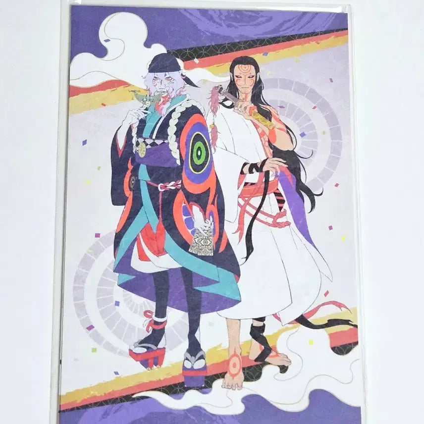[BUNJANG] Princess Mononoke Theater Version Medicine Seller Illustration Postcard Set / 극장판 모노노케 약장수 일러스트엽서세트