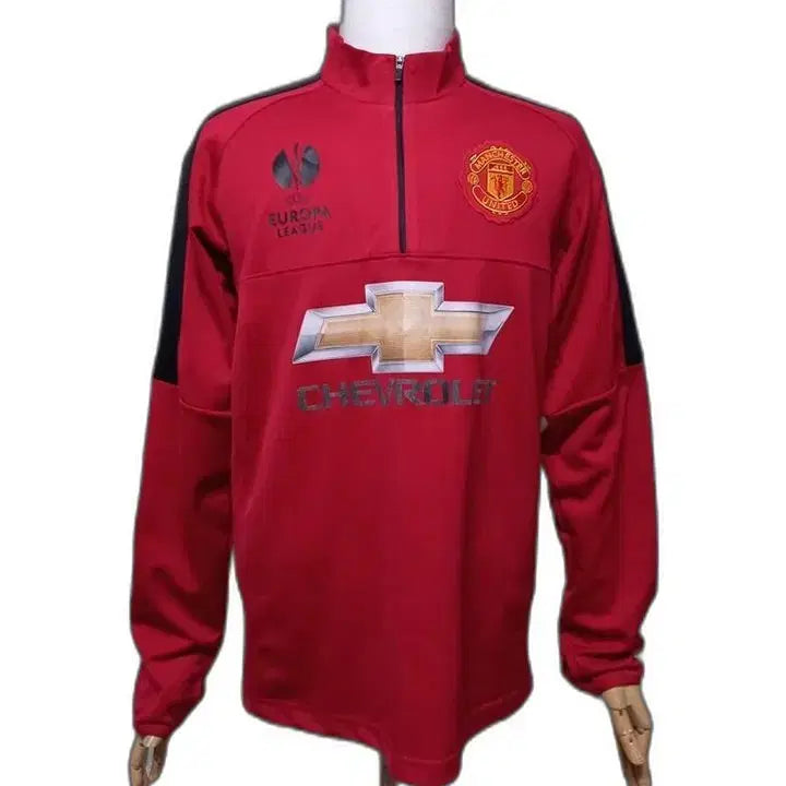 [BUNJANG] Manchester United Europa League Men's Functional Long-Sleeve Football Jersey L / 맨체스터유나이티드 유로파리그 남성 기능성 남자 축구유니폼 긴팔티셔츠L